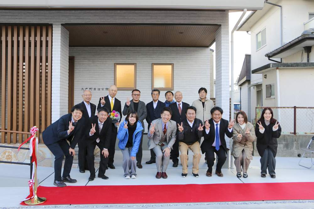 【近江八幡市大森町自治会館】<br>建設に至るまでの経緯や施設の特徴、お引渡しセレモニーの様子が滋賀報知新聞に掲載されました！