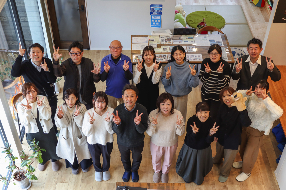 みんなの家2025年彦根スタッフ集合写真